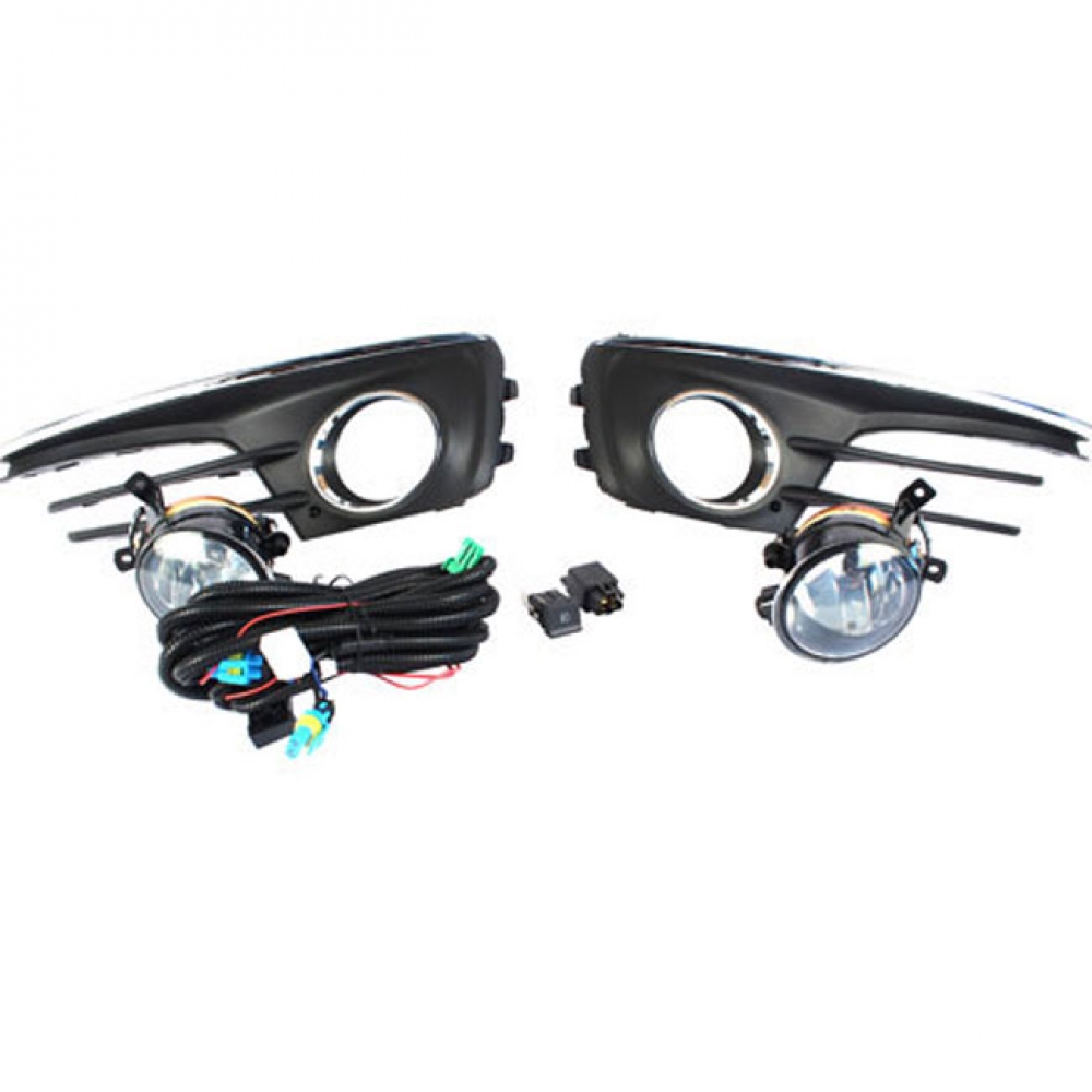 Kit Farol Milha Fox 2015/2018 Bt Painel Shocklight - SL-262010CR