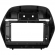 Moldura EXPEX 10 Pol - Hyundai IX35 2010/2017 - Preto - EPX10HY001