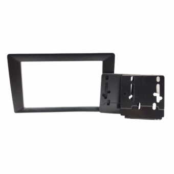 Moldura Aro Redutor de 9 Pol p/ 7 Pol - Preto (EXPEX)