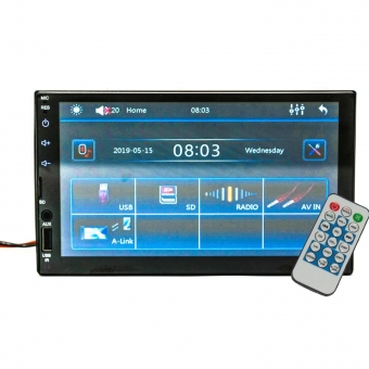 Central Multimídia 7 Pol H-Tech c/ Espelhamento