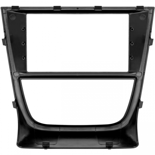Moldura EXPEX 2Din - Gol/Voyage/Saveiro Cross/Tropper G5 s/ Botões - Preto - EPX078 (AP546)