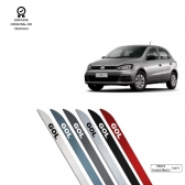 Friso Lateral Facão Gol G5/G6 TOP MIX - Prata Tungstênio