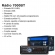 Rádio Automotivo MP3 M7 Bluetooth/USB/SD/AUX/FM/Controle remoto - JT7000BT
