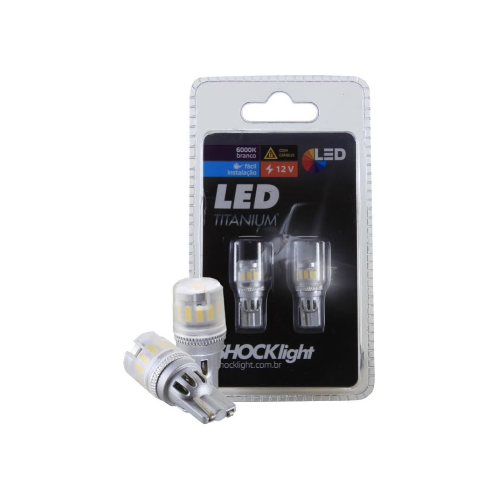 Par Led T10 13SMD 4014/3030 C/Canbus 12V - SLL-1210T