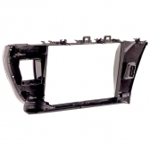 Moldura EXPEX 10 Pol - Toyota Corolla GLI 2014/2017 - Black Piano c/ Acabamento Prata - EPX10TO002
