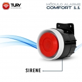 Modulo de Alarme Keyless TURY HB20 2020/2022 - Comfort 1.1 AC