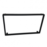 Moldura FIAMON 7 Pol - Honda Fit 2001/2012 e City DX 2009/2012 - Black Piano - 4057