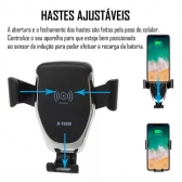 Suporte de Celular para Saida de Ar com Carregador por Indução H-Tech - HT-SC001