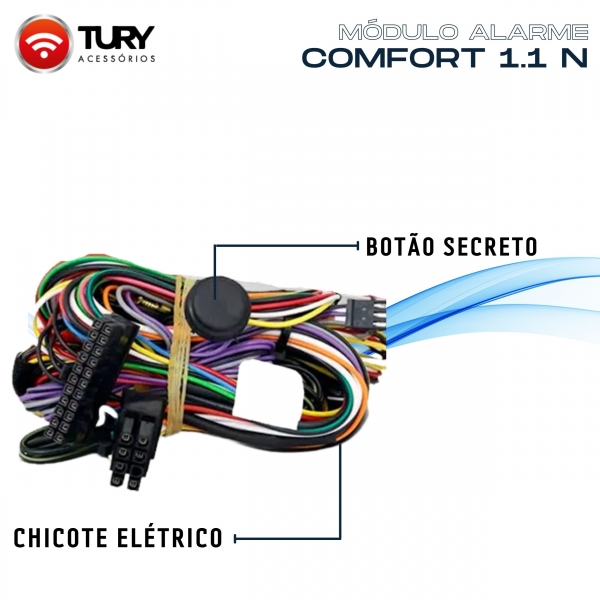 Modulo de Alarme Keyless TURY Sportage 2017/2022 - Comfort 1.1 N