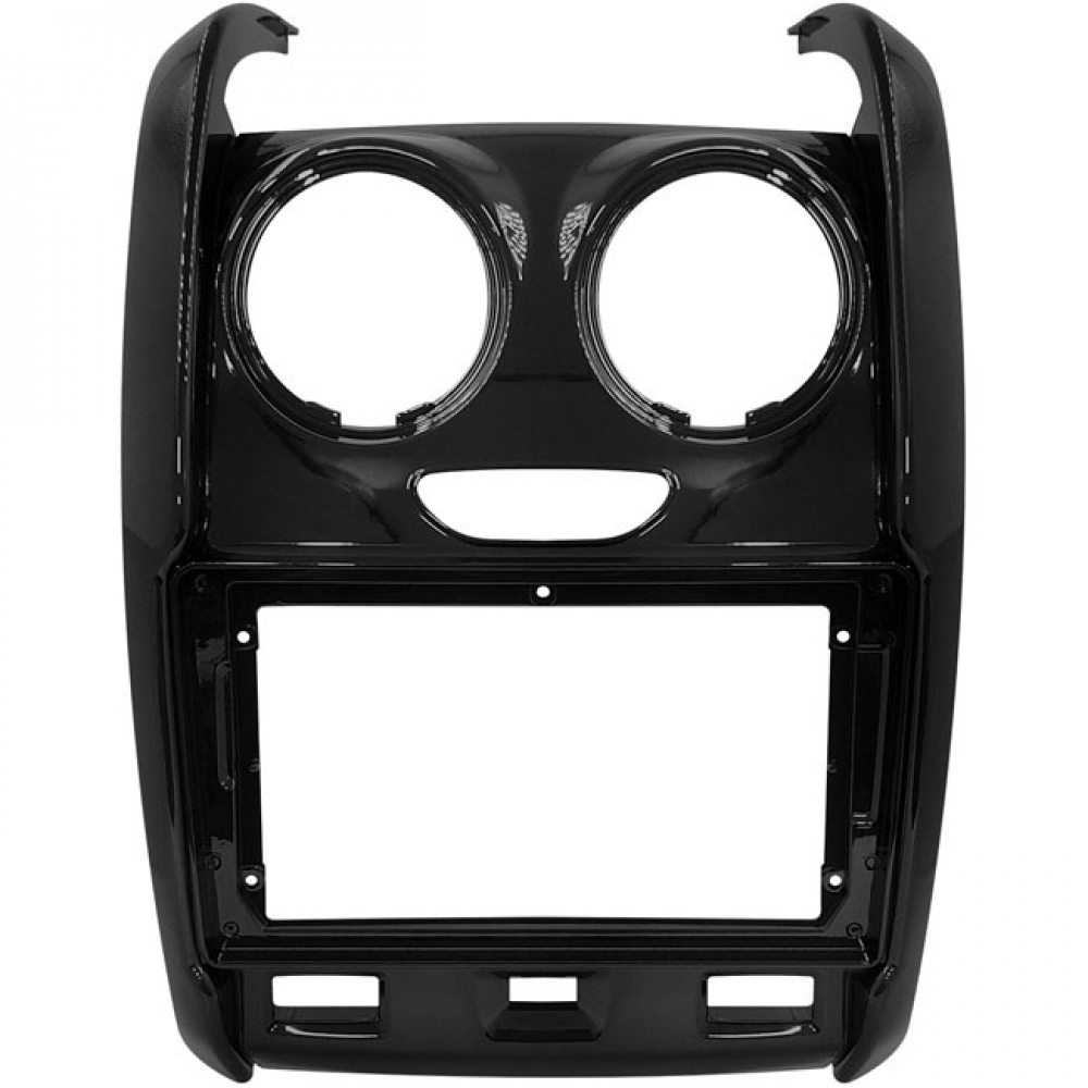 Moldura EXPEX 9 Pol - Renault Duster - Black Piano - EPX9RN012