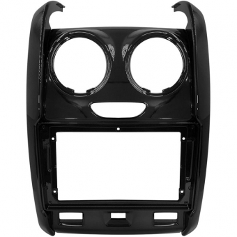 Moldura EXPEX 9 Pol - Renault Duster - Black Piano