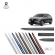 Friso Lateral Modelo Original (c/ Filete) HR-V TOP MIX - Cinza Iridium