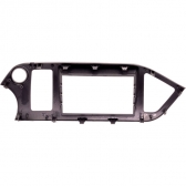 Moldura EXPEX 2Din - Picanto 2011/2017 - Preto - EPX234