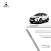 Friso Lateral Facão Creta 2022 Alto Relevo TOP MIX - Branco Atlas