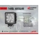 Mini Farol Auxiliar 9 LEDS Universal R8 27W - FG01-27W-R