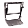 Moldura EXPEX 2Din - Gol G6 2013/2016 - Prata - EPX219