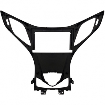 Moldura EXPEX 9 Pol - Azera 2012 em diante - Black Piano