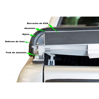 Capota F-350 1998/2011 Cabine Simples - Flash Force - FLASH COVER