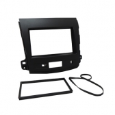 Moldura FIAMON 7 Pol - Mitsubishi Outlander 2008/2012 - Preto - 3181