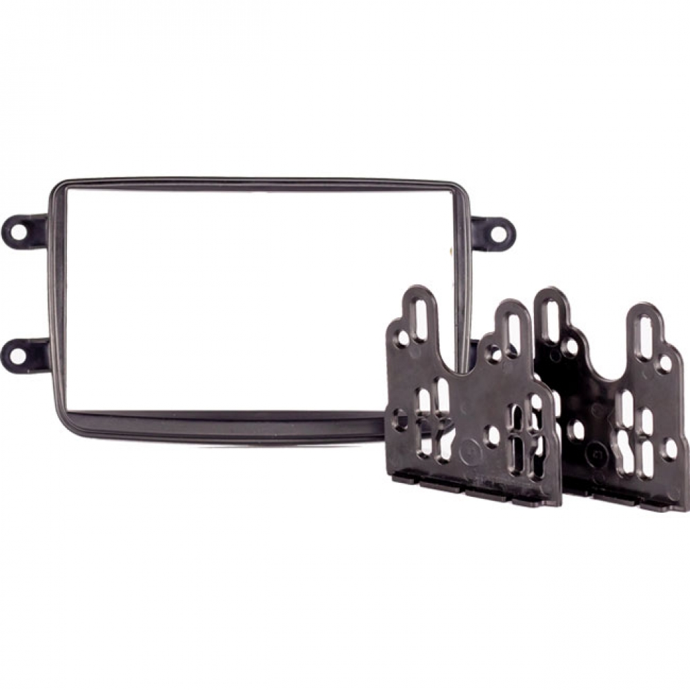 Moldura EXPEX 2Din - Duster/Sandero/Logan/Oroch/Captur/Kwid 2011/2022 - Preto - SCOSCHE - EPX080
