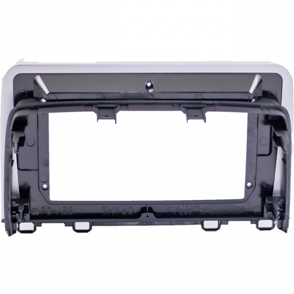 Moldura EXPEX 10 Pol - Honda CR-V 2017/2020 - Black Piano c/ Acabamento Prata - EPX10HO006
