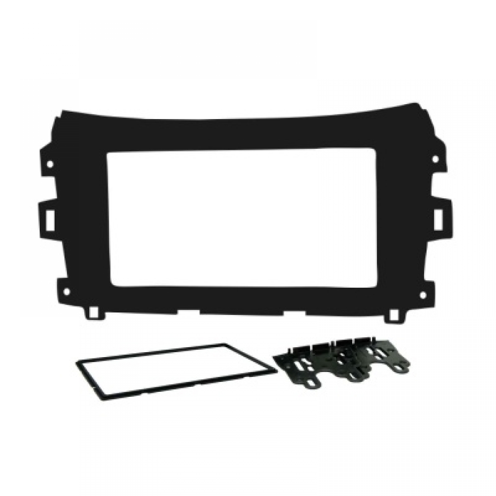 Moldura FIAMON 7 Pol - Nissan Frontier 2017/2021 - Black Piano - 4038