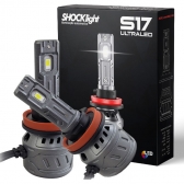 HEADLIGHT S17 NANO H8/H9/H11/H16-2 6000K 12V 55W 5000LM - SLL-170011