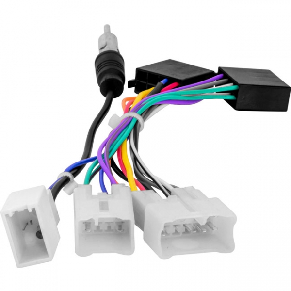 Kit Fácil c/ Chicote e Antena EXPEX Corolla/Etios/Yaris/Hilux - FAC 014