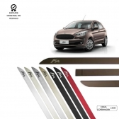 Friso Lateral Facão Novo KA Hatch TOP MIX - Cinza Copenhagen
