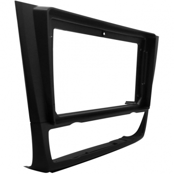 Moldura EXPEX 9 Pol - BMW Série 1 2007/2011 - Ar Digital - Preto