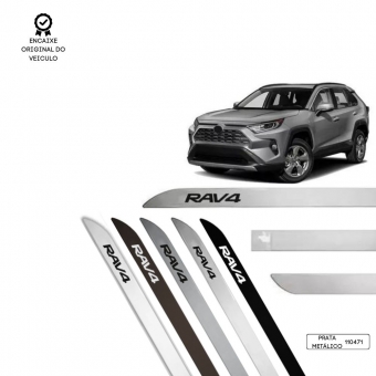Friso Lateral Facão RAV4 TOP MIX