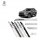 Friso Lateral Facão RAV4 TOP MIX - Prata Metálico