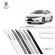 Friso Lateral Facão New Civic TOP MIX - Branco Taffeta