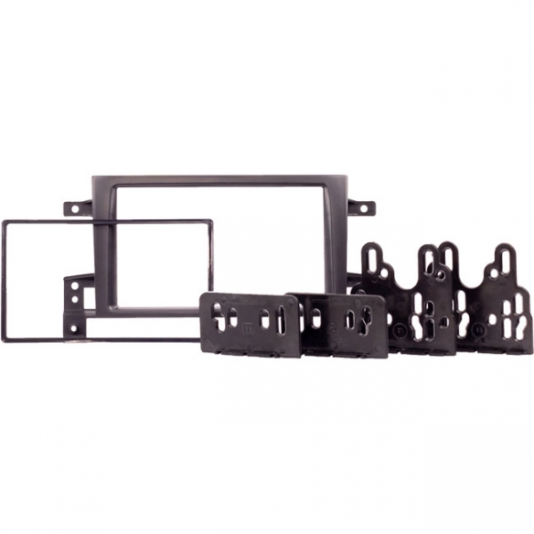 Moldura EXPEX 2Din - Grand Vitara 2005/2015 - Preto - EPX395