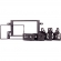 Moldura EXPEX 2Din - Grand Vitara 2005/2015 - Preto - EPX395