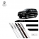 Friso Lateral Facão SW4 TOP MIX - Preto Atitude