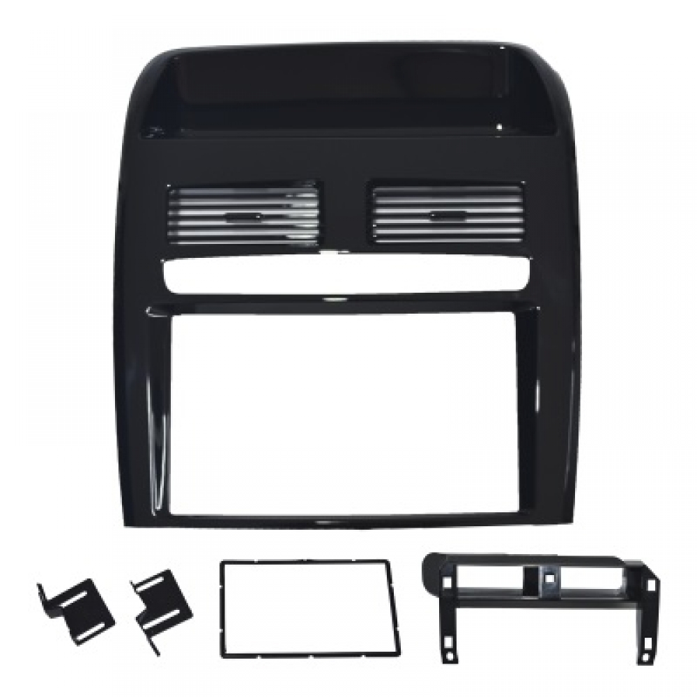 Moldura FIAMON 7 Pol - Fiat Linea 2008/2014 - Black Piano - 4021