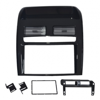 Moldura FIAMON 7 Pol - Fiat Linea 2008/2014 - Black Piano