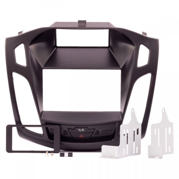 Moldura EXPEX 2Din - Focus 2014/2017 - Preto - EPX419