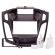 Moldura EXPEX 2Din - Focus 2014/2017 - Preto - EPX419