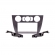 Moldura EXPEX 2Din - BMW Série 3 2005/2012 - Preto - EPX307