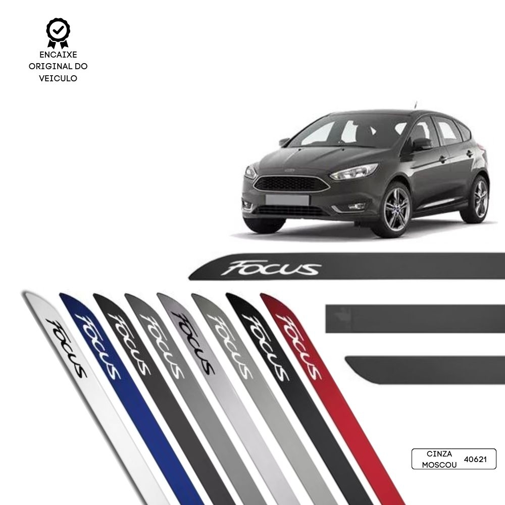 Friso Lateral Facão New Focus TOP MIX - Cinza Moscou
