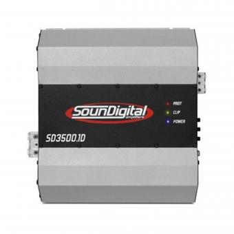 Amplificador SOUNDIGITAL (1 Canal/3500W RMS) - 1 Ohm