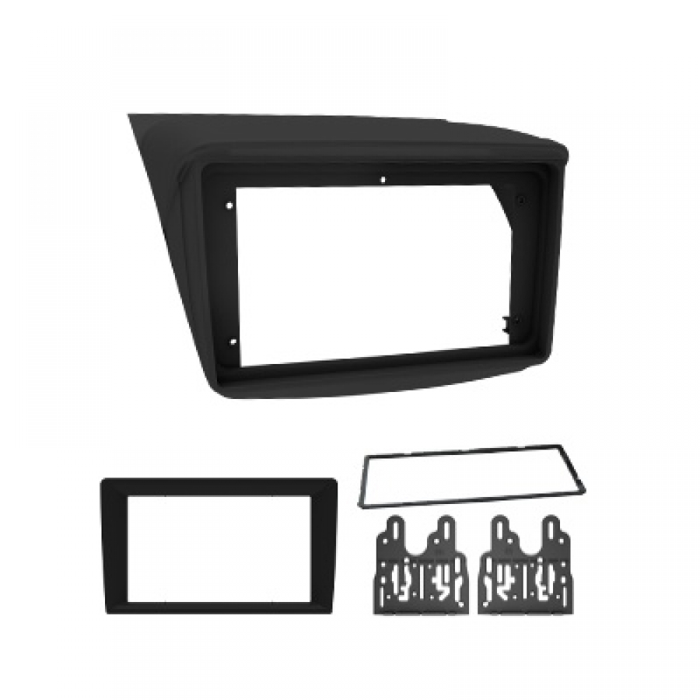 Moldura FIAMON 7/9 Pol - Mitsubishi L200/Pajero Dakar/Sport - Preto - 4238