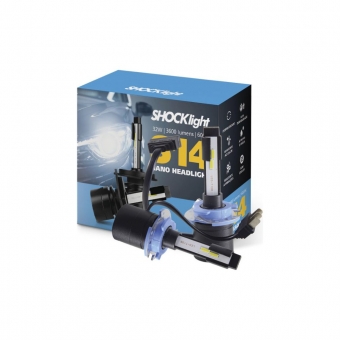 HEADLIGHT S14 NANO H15 6000K 12V 32W 3600LM
