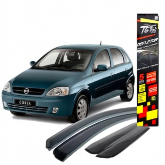 Calha Inteiriça Corsa 1994/2016  - 4 Portas - TG POLI