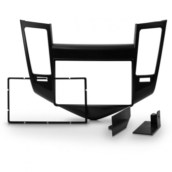 Moldura EXPEX 2Din - Cruze 2009/2016 - Preto