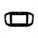 Moldura FIAMON 9 Pol - Fiat Strada 2021 Fiorino e Peugeot Partner/Rapid 2022 - Black Piano - 4235