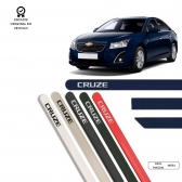 Friso Lateral Redondo Cruze TOP MIX - Azul Macaw