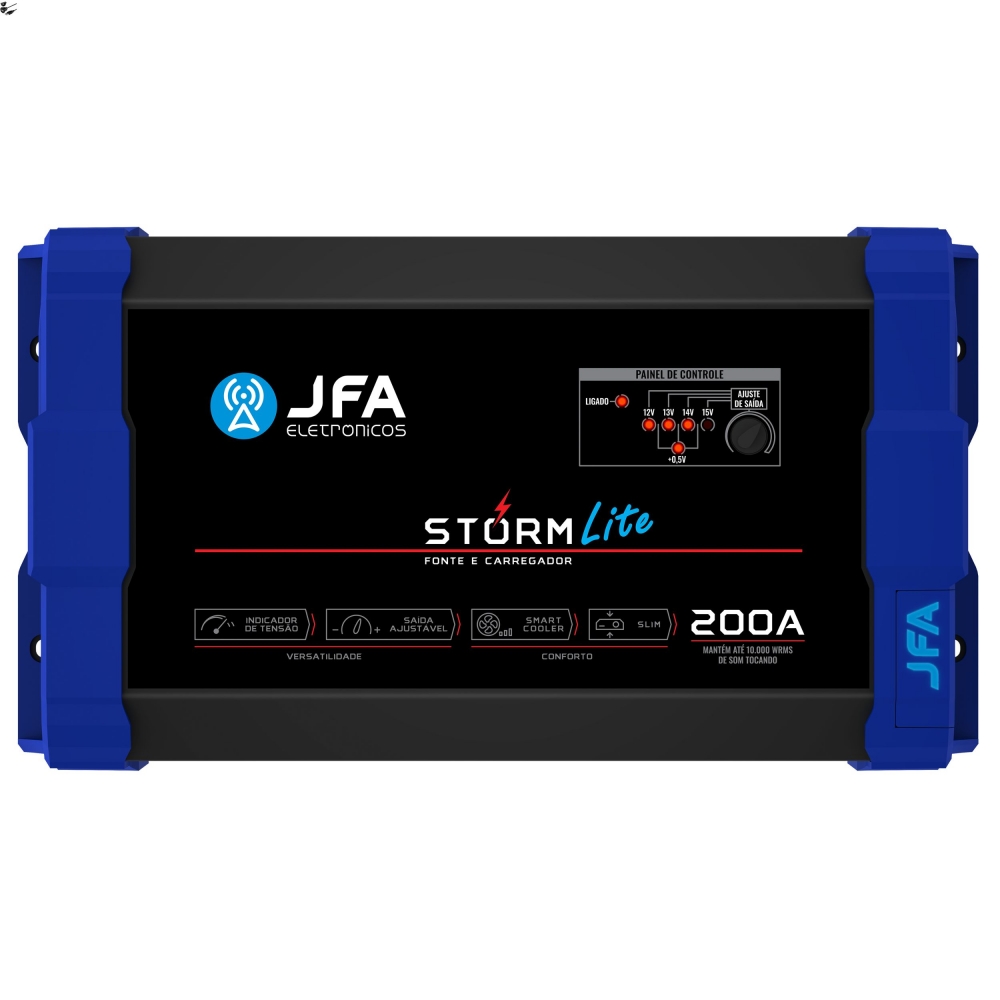 Fonte e Carregador Automotivo JFA Storm Lite - 200A